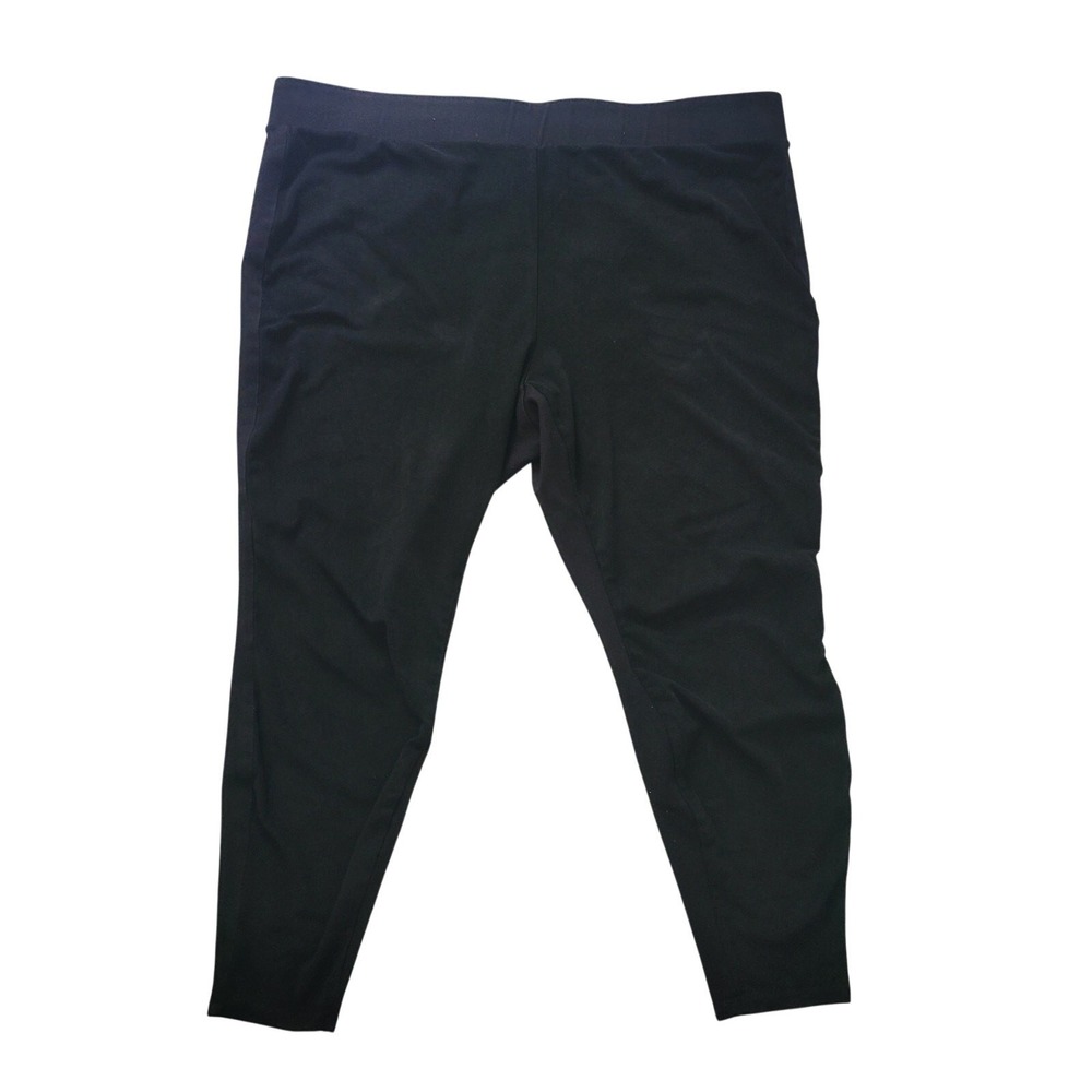 Torrid Size 3 Leggings Womens Black Elastic Waist Tapered Stretch Pants